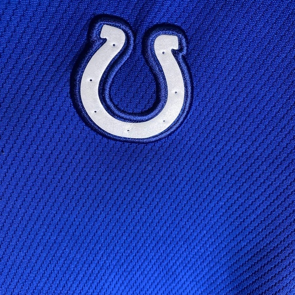 Indianapolis Colts Logo Nike Short Sleeve Dri Fit Polo - Picture 6 of 8